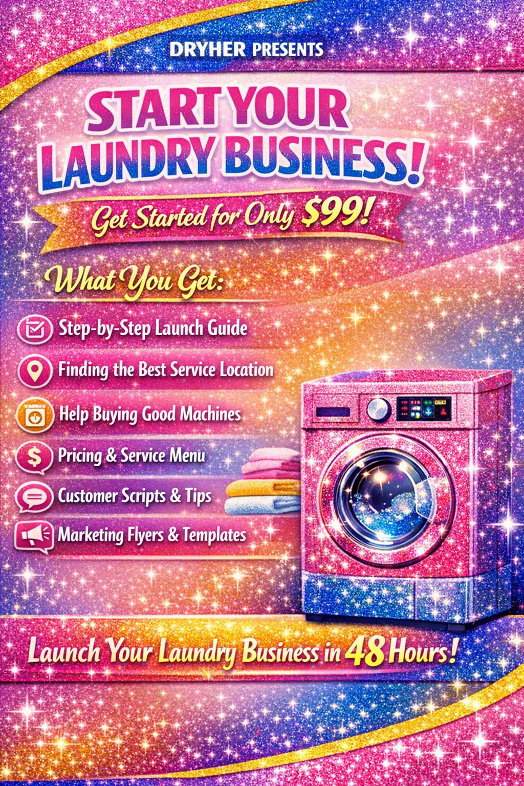 Laundry business starter kit